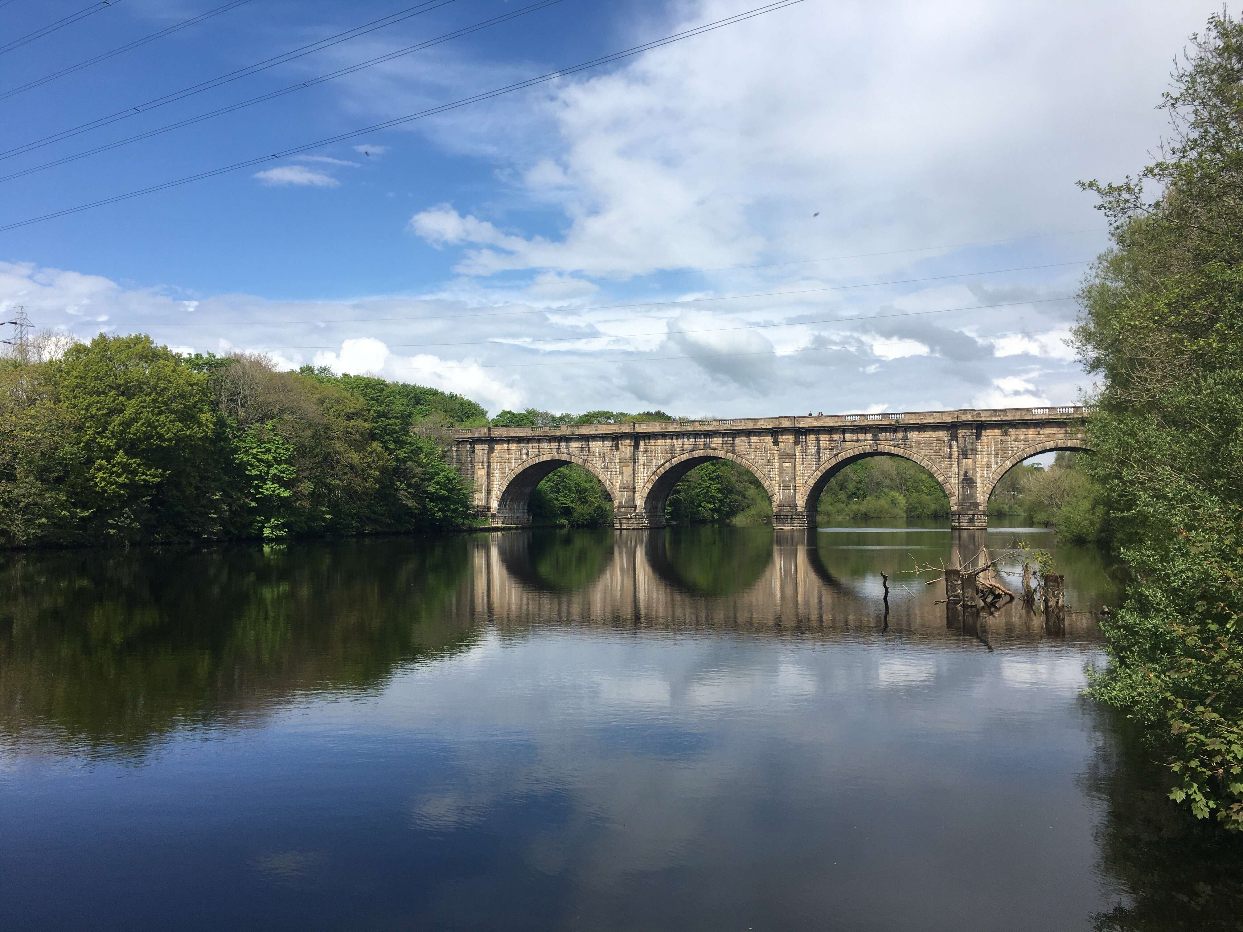 Photo of a bridge over a river