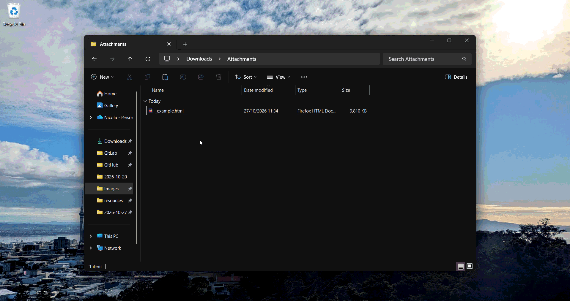 Screen recording of opening a Quarto document in a web browser and interacting with dropdown