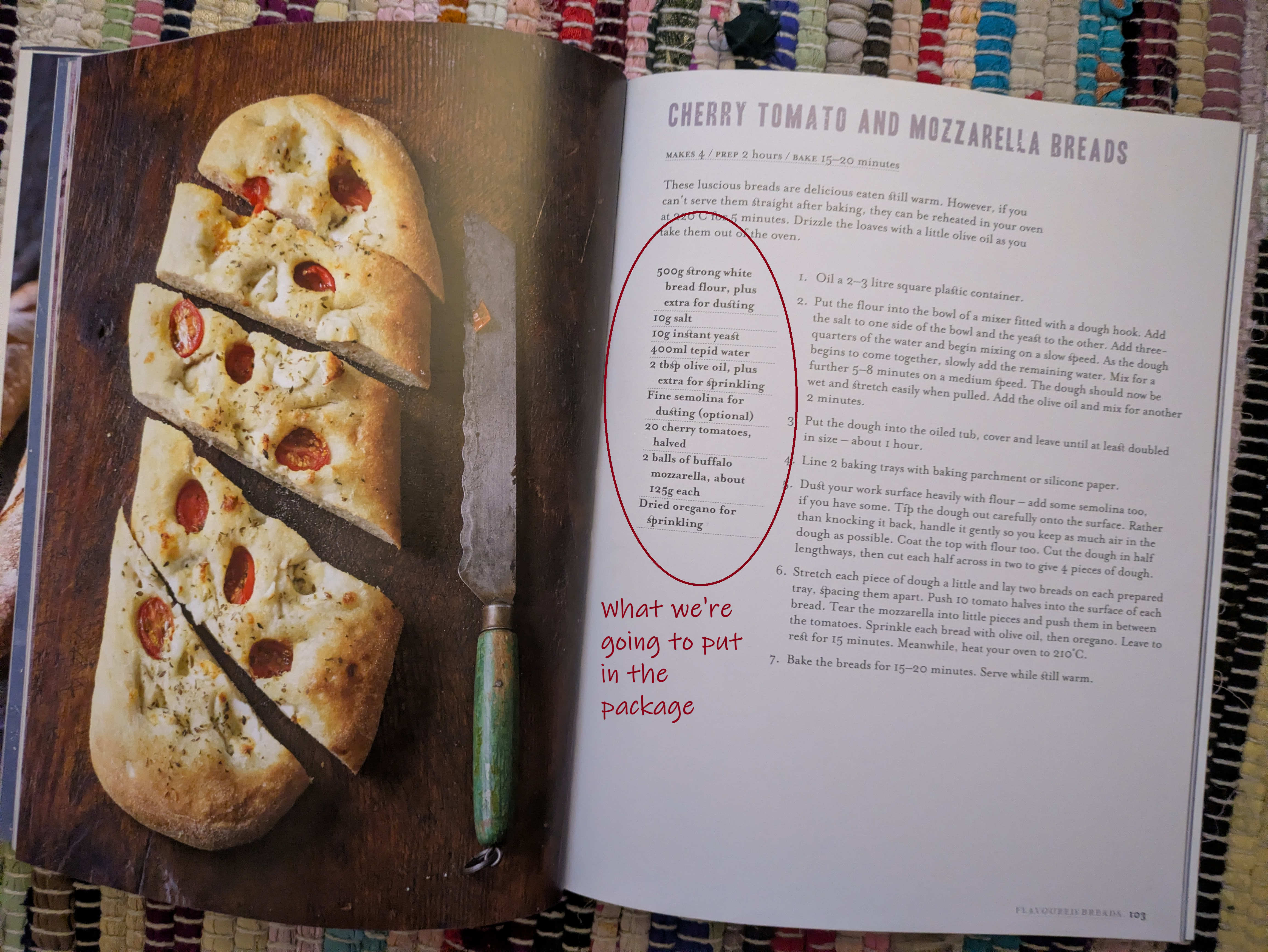 Photo of recipe book