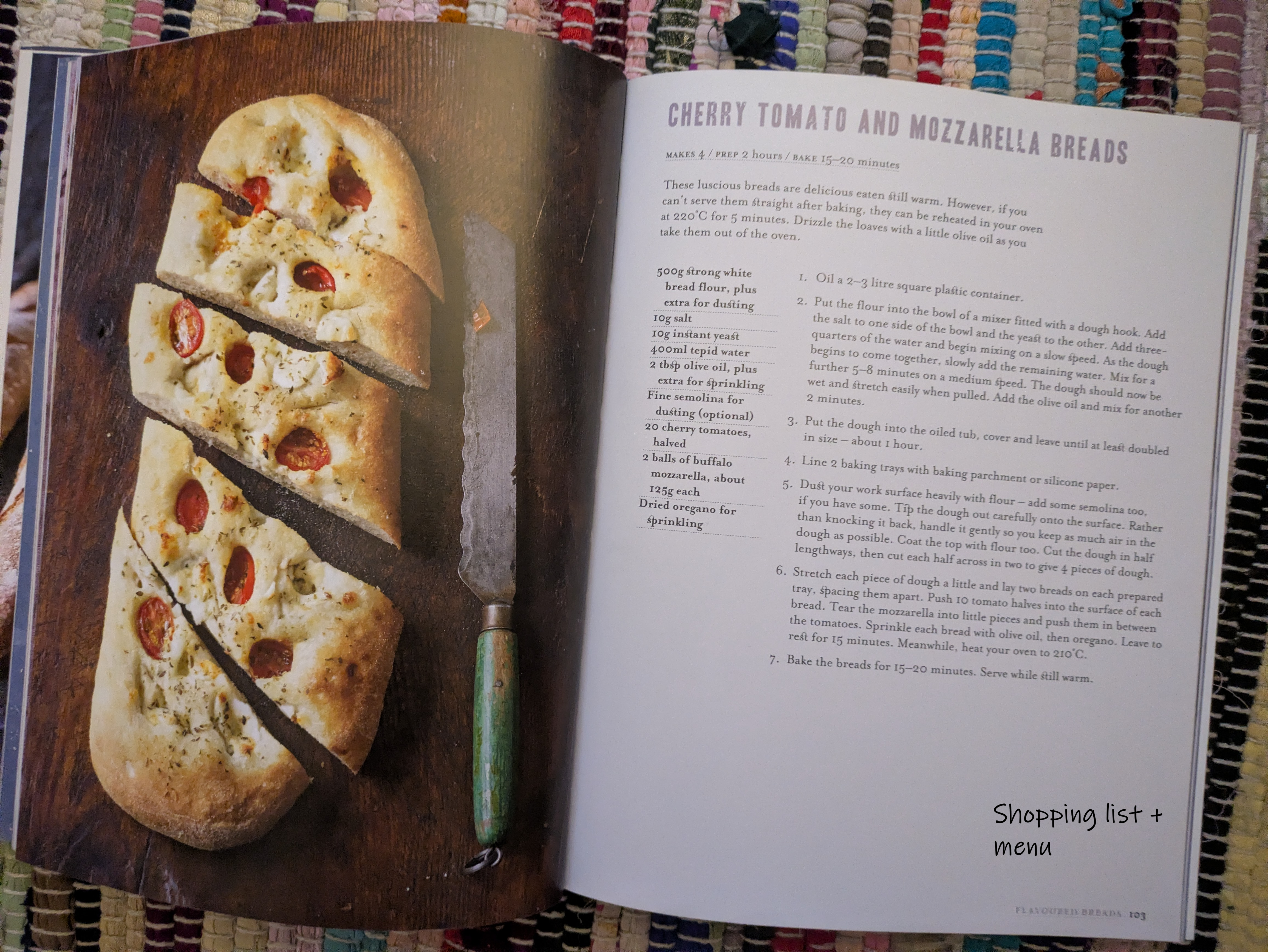 Photo of recipe book